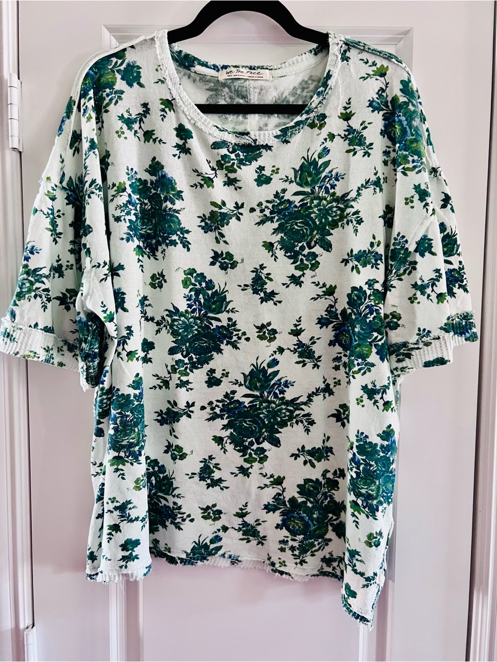Floral Short Sleeve Top